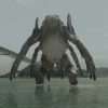Un monstre du style Godzilla attaque les villes de Kitakyushu And Shimonoseki